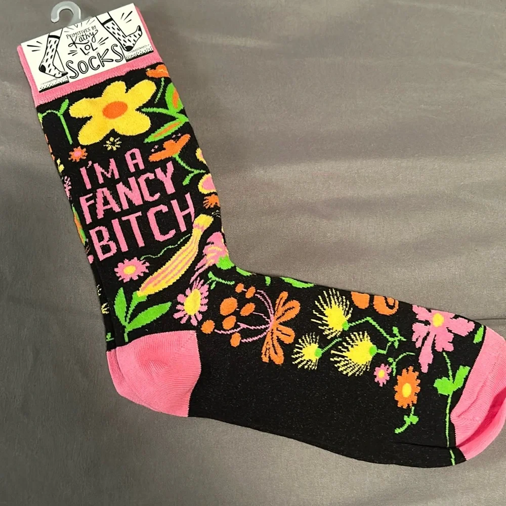 Primitives By Kathy LOL Socks, Women’s, one size fits most - Picture 1 of 6